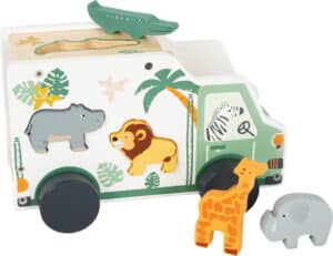 Small Foot Safari Houten Vormenstoof Jeep 4020972117007