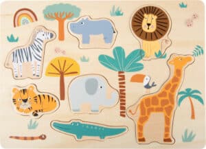 Small Foot Safari Puzzel Dieren 4020972117014