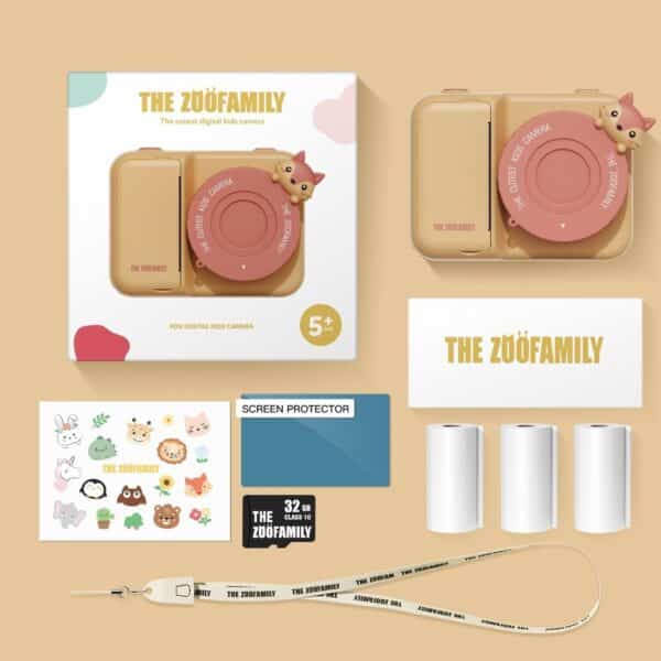 The Zoofamily Zoo Print Camera Vos 4895250601079