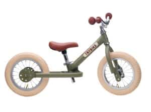 Trybike Steel Loopfiets - Mat Vintage Groen 8719325440294 (1)