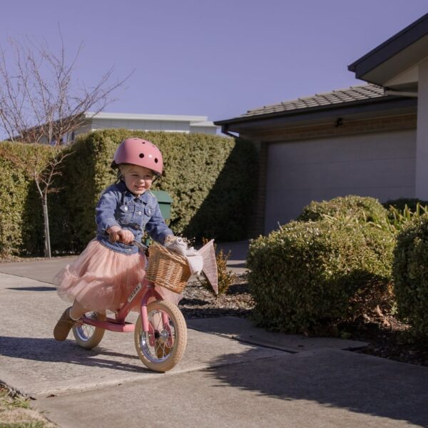 Trybike Steel Loopfiets - Mat Vintage Roze