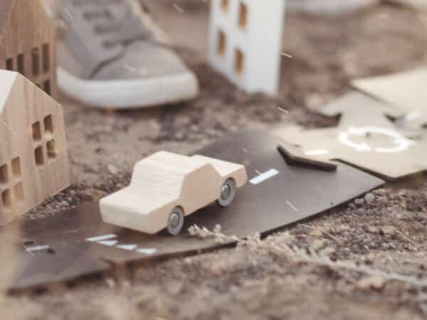 Way to Play Heen en Weer houten auto's (2)