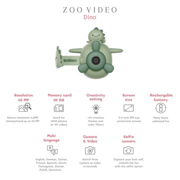 The Zoofamily Zoo Video Dino 4895250601130