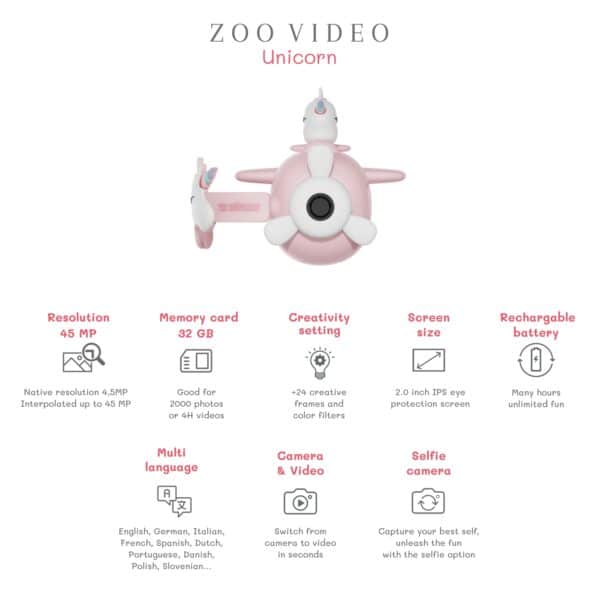The Zoofamily Zoo Video Eenhoorn 4895250601123