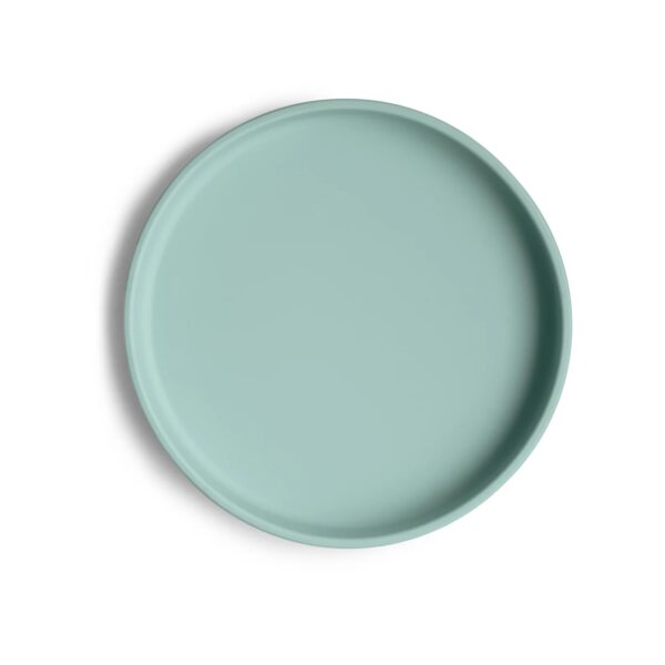 mushie classic siliconen bord cambride blue